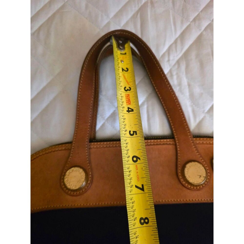 Vintage Dooney & Bourke Cabriolet Domed Zip-Zip Satchel - Picture 9 of 12